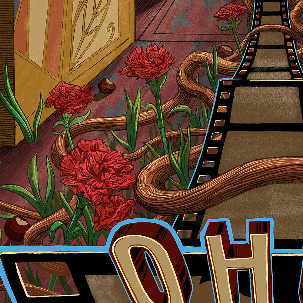 Ohio Goes to the Movies Poster by Jake Rathkamp